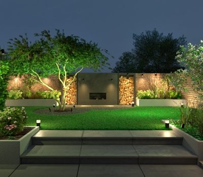 sân sau philips hue
