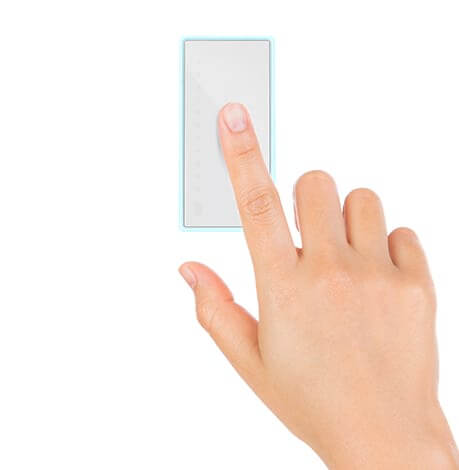 z-wave tap wall switch