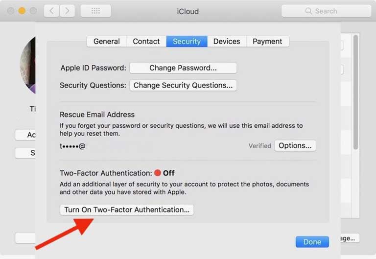 Cách bật xác thực hai yếu tố ID Apple trên máy Mac
