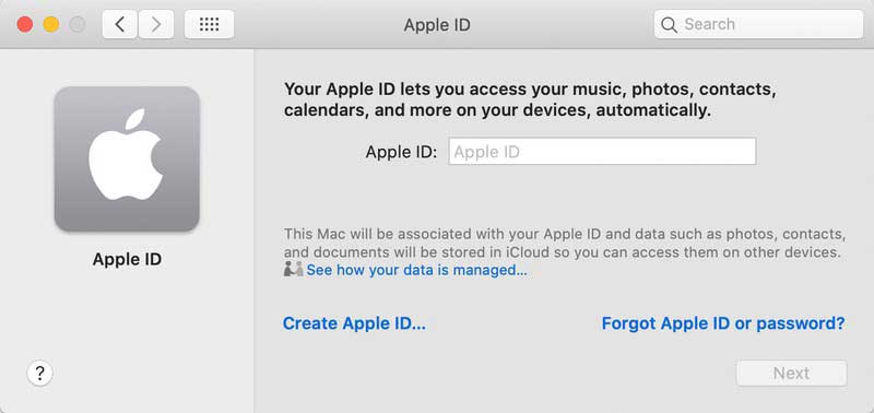 Cách tạo ID Apple trên Mac