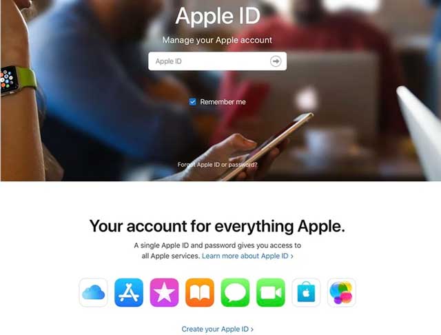 Cách tạo ID Apple trên Windows