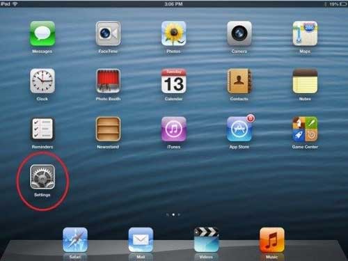 Cách vô hiệu hoá tài khoản Appl ID trên iPad
