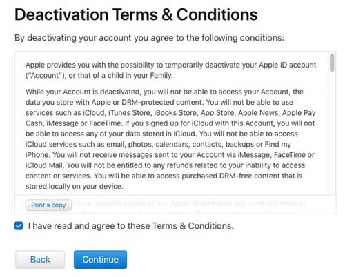 Hướng dẫn cách huỷ tài khoản Apple ID trên Mac, PC hoặc iPad